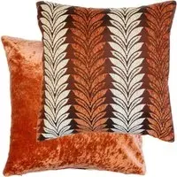 Trellis Cushion Cover - Orange