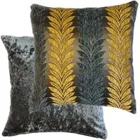 Trellis Cushion Cover - Yellow