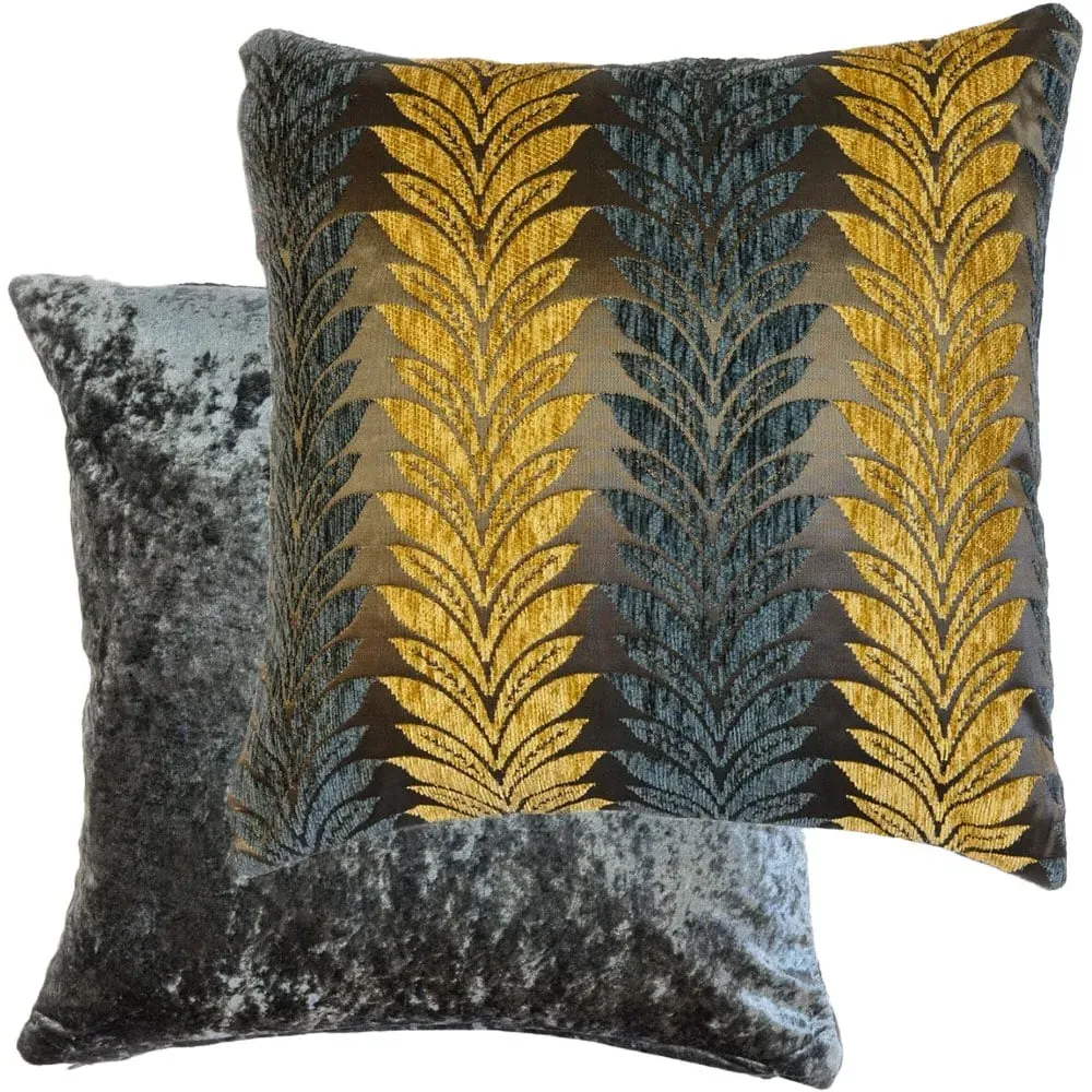 Trellis Cushion Cover - Yellow