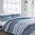 Velosso Brooklyn Double Duvet Set - Blue, Polycotton