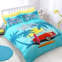 Velosso California Dreaming Single Duvet Set - Multi