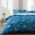 Velosso EasyCare Double Birds Floral Reversible Duvet Set - Blue