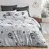 Velosso EasyCare Double Dandelion Duvet Set - Grey