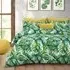 Velosso EasyCare Double Tropical Leaf Duvet Set - Green
