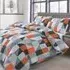 Velosso Jazz Double Duvet Set - Orange
