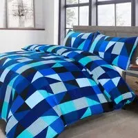 Velosso Jazz King Size Duvet Set - Blue