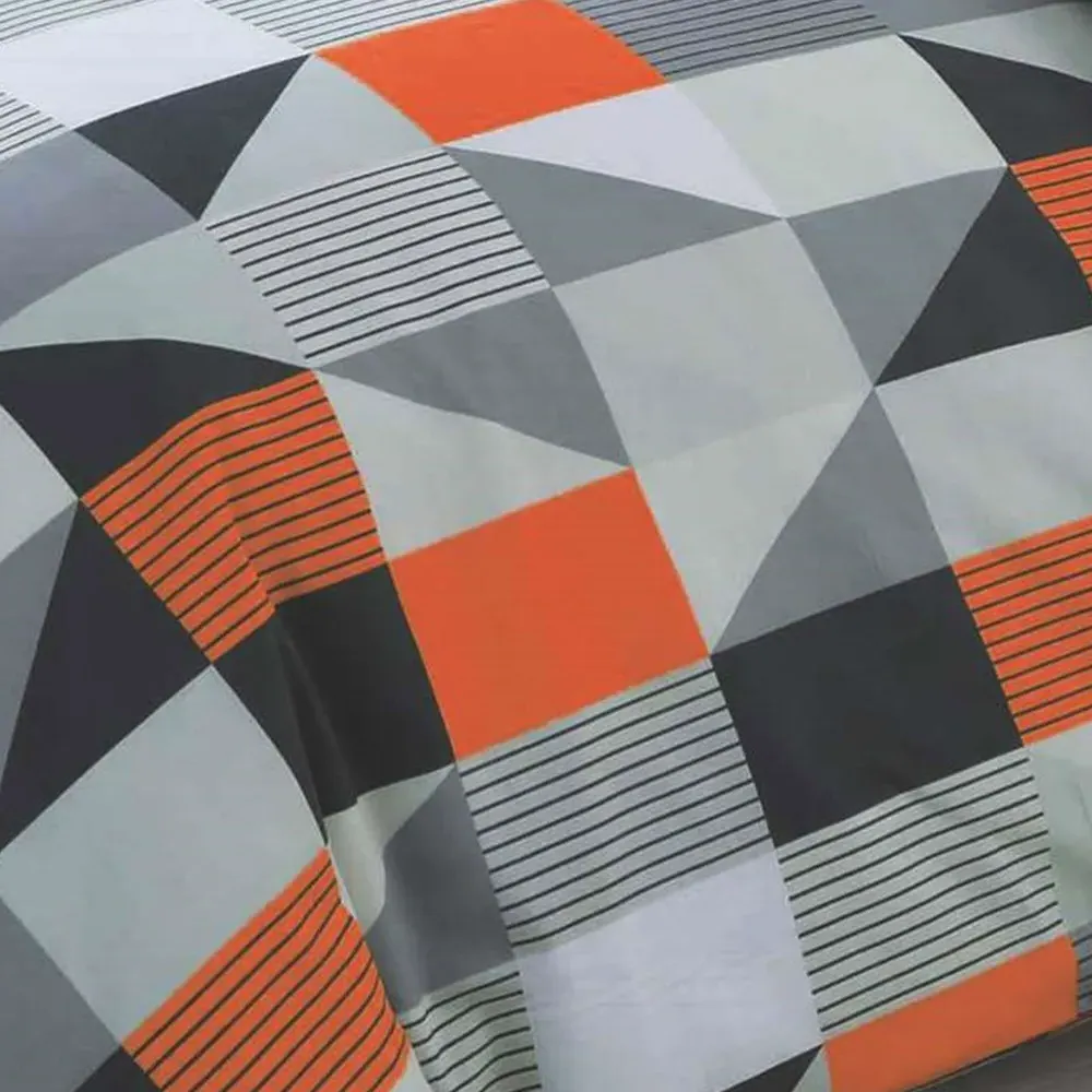 Velosso Jazz King Size Duvet Set - Orange