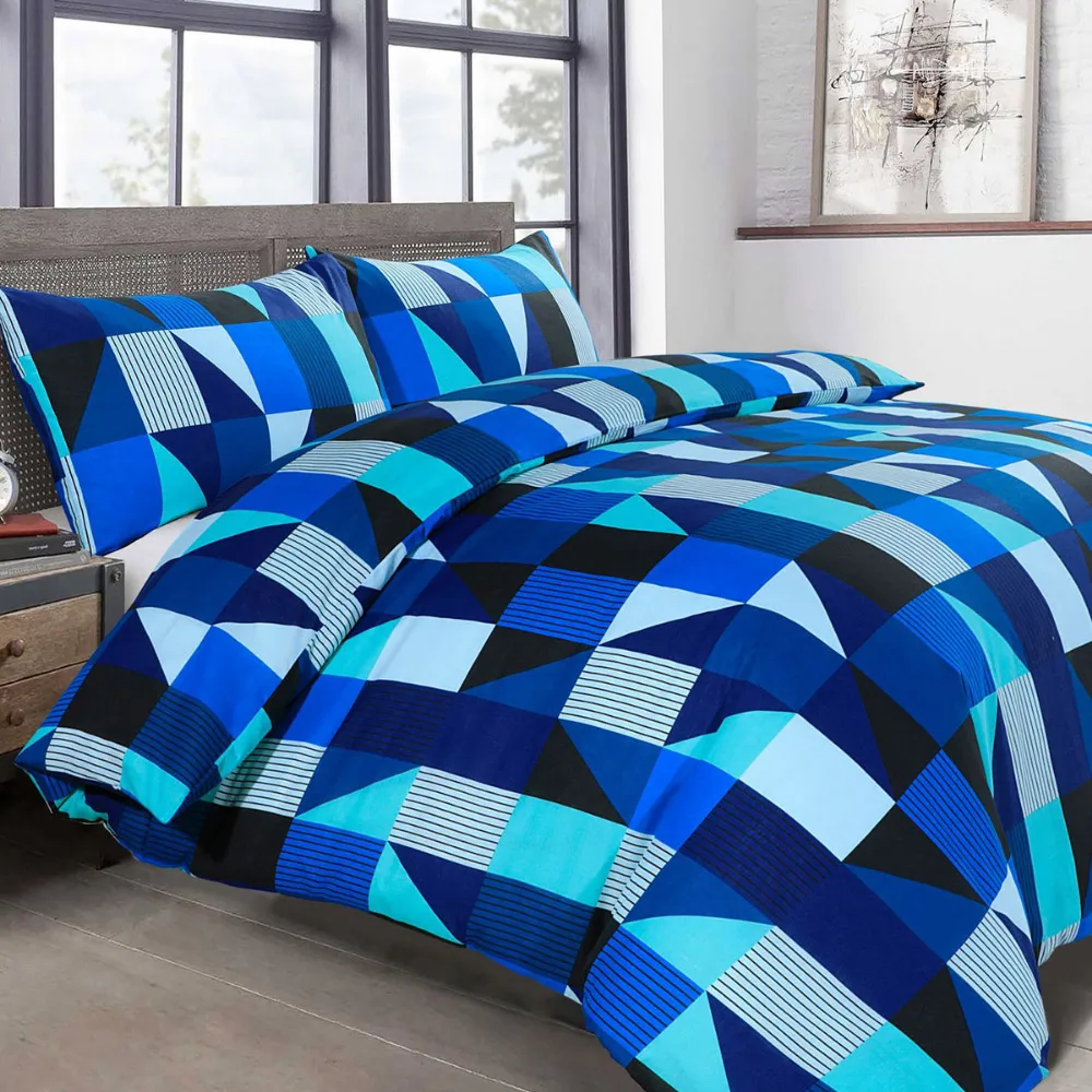 Velosso Jazz Single Duvet Set - Blue image
