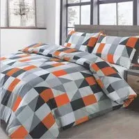 Velosso Jazz Single Duvet Set - Orange