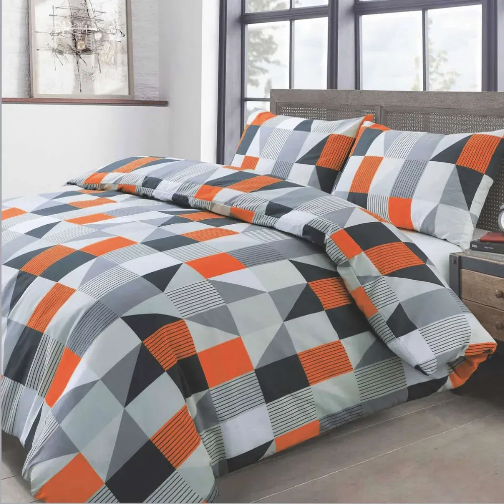 Velosso Jazz Single Duvet Set - Orange