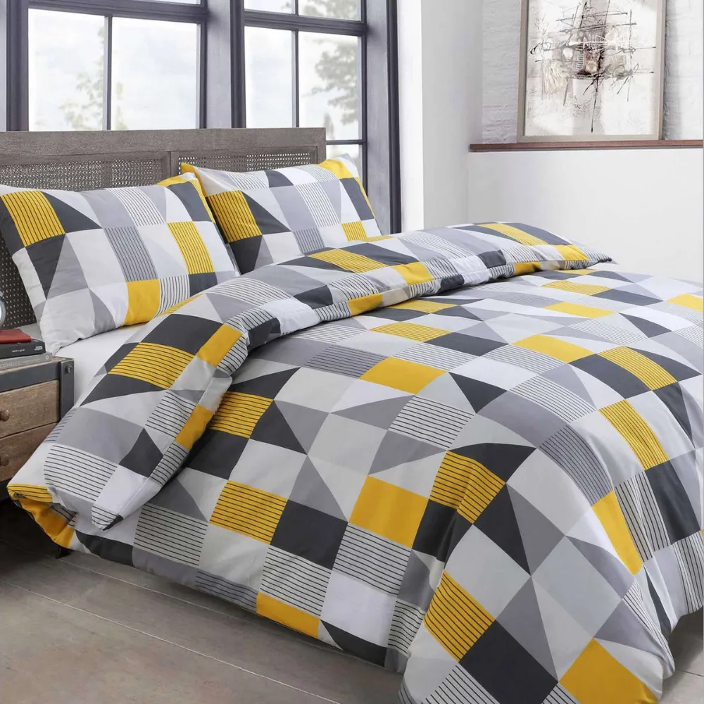 Velosso Jazz Single Duvet Set - Yellow