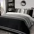 Velosso King Size Duvet Set - Black, Polycotton