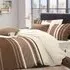 Velosso King Size Duvet Set - Chocolate, Polycotton