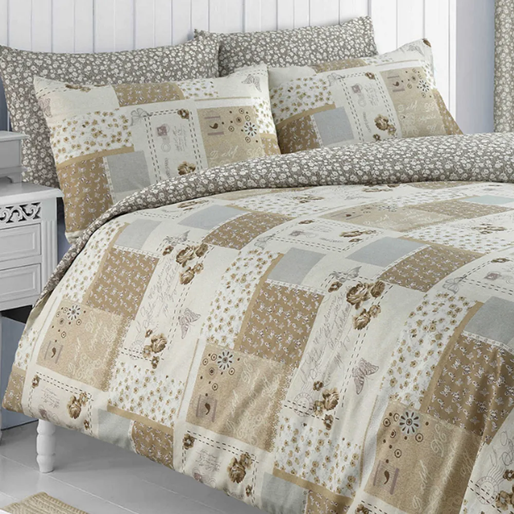 Velosso Maya King Size Duvet Set - Cream
