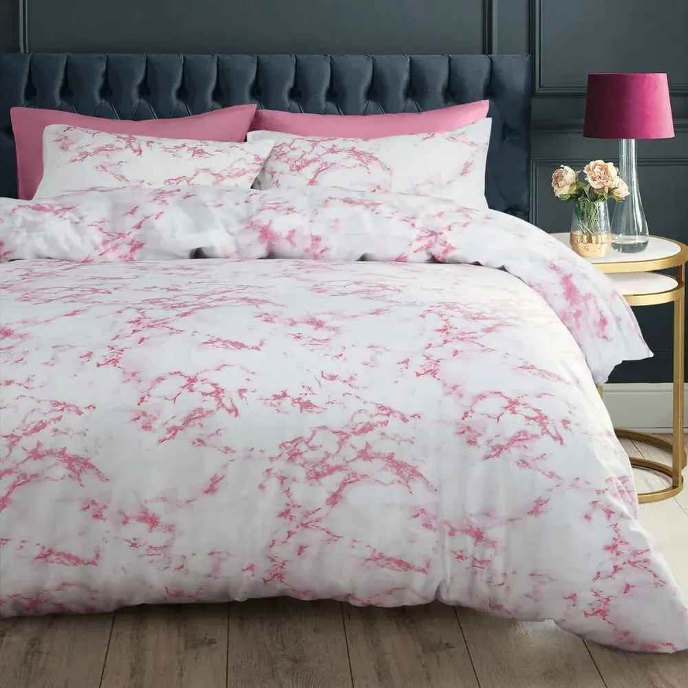 Velosso Single Duvet Set - Pink, Polycotton image