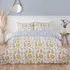 Victorian Bloom Double Duvet Cover Set - Multi, Microfibre
