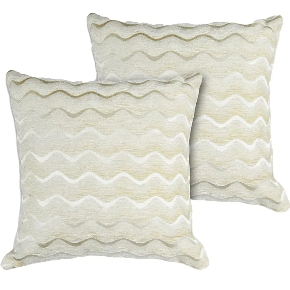 Waves Cushion Cover - Cream image