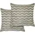 Waves Cushion Cover - Grey