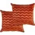 Waves Cushion Cover - Terracotta