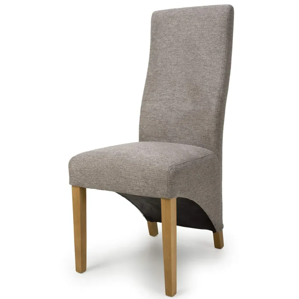 Baxter Set of 2 Weave Dining Chairs - Mocha