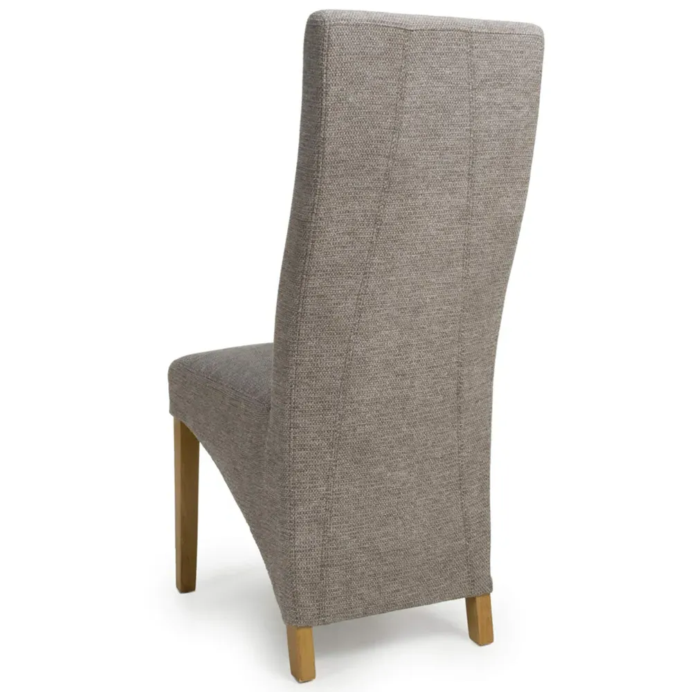 Baxter Set of 2 Weave Dining Chairs - Mocha