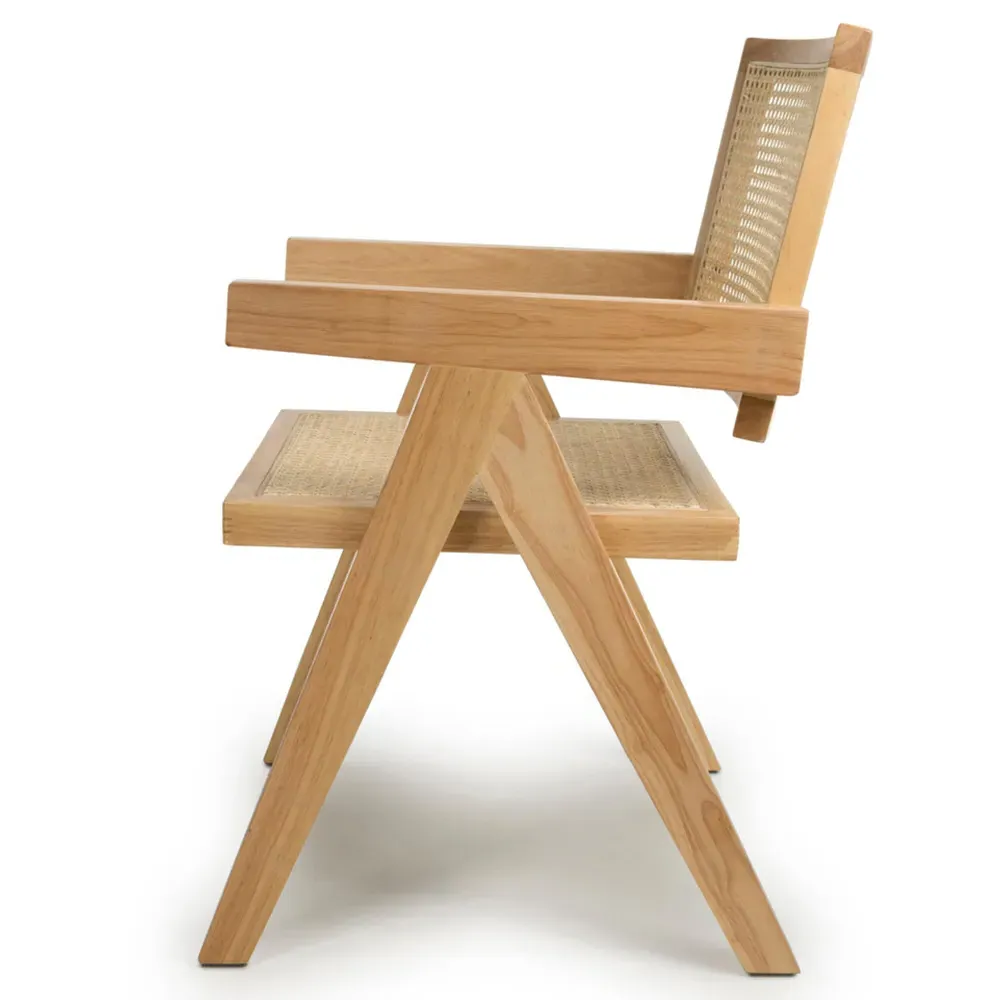 Dublin Set of 2 Dining Chairs - Natural, Rattan