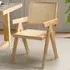 Dublin Set of 2 Dining Chairs - Natural, Rattan