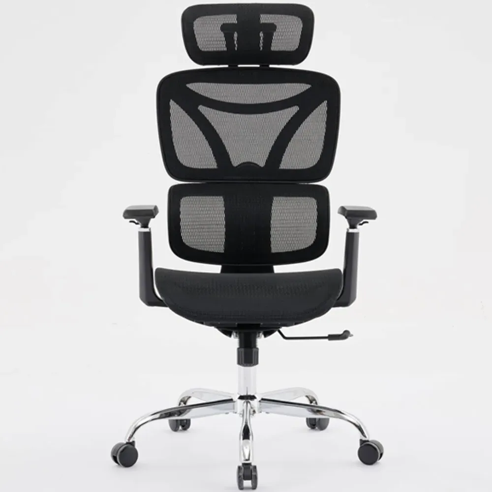 Elite Mesh Office Chair with Lumbar Support - Black