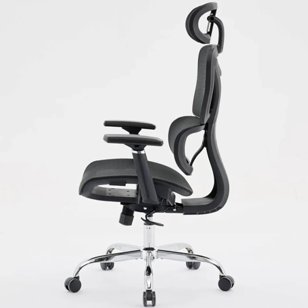Elite Mesh Office Chair with Lumbar Support - Black
