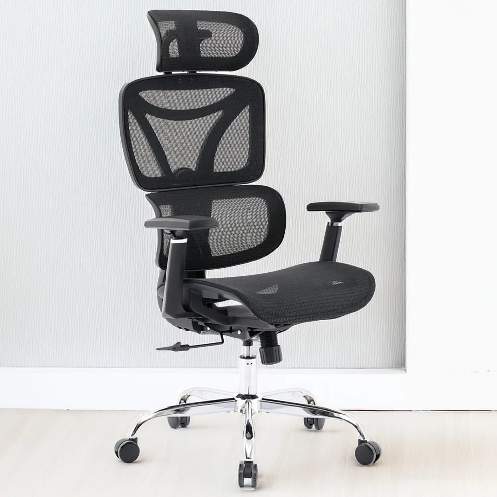 Elite Mesh Office Chair with Lumbar Support - Black image