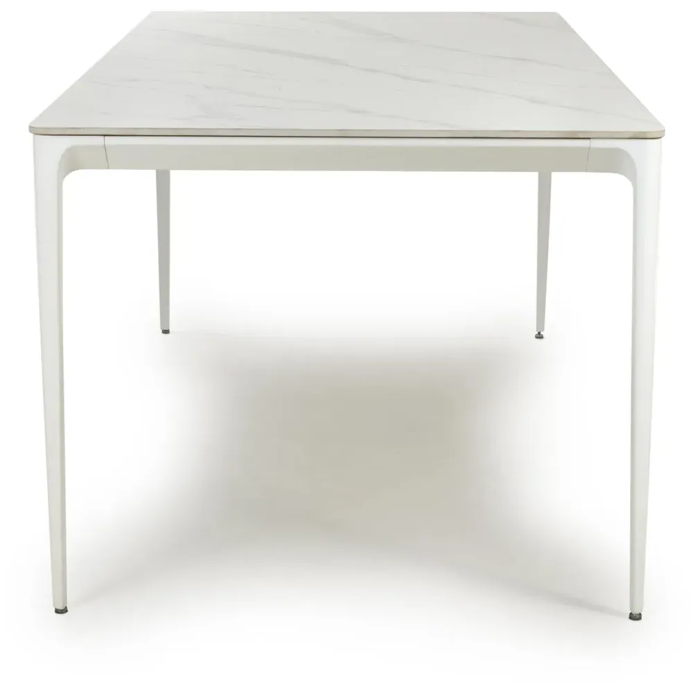Montreal 6-Seater Dining Table - White