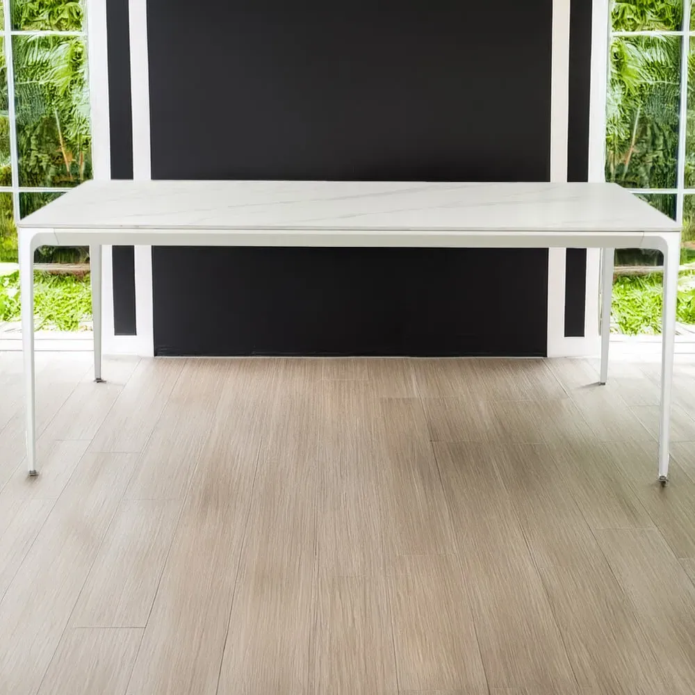 Montreal 6-Seater Dining Table - White