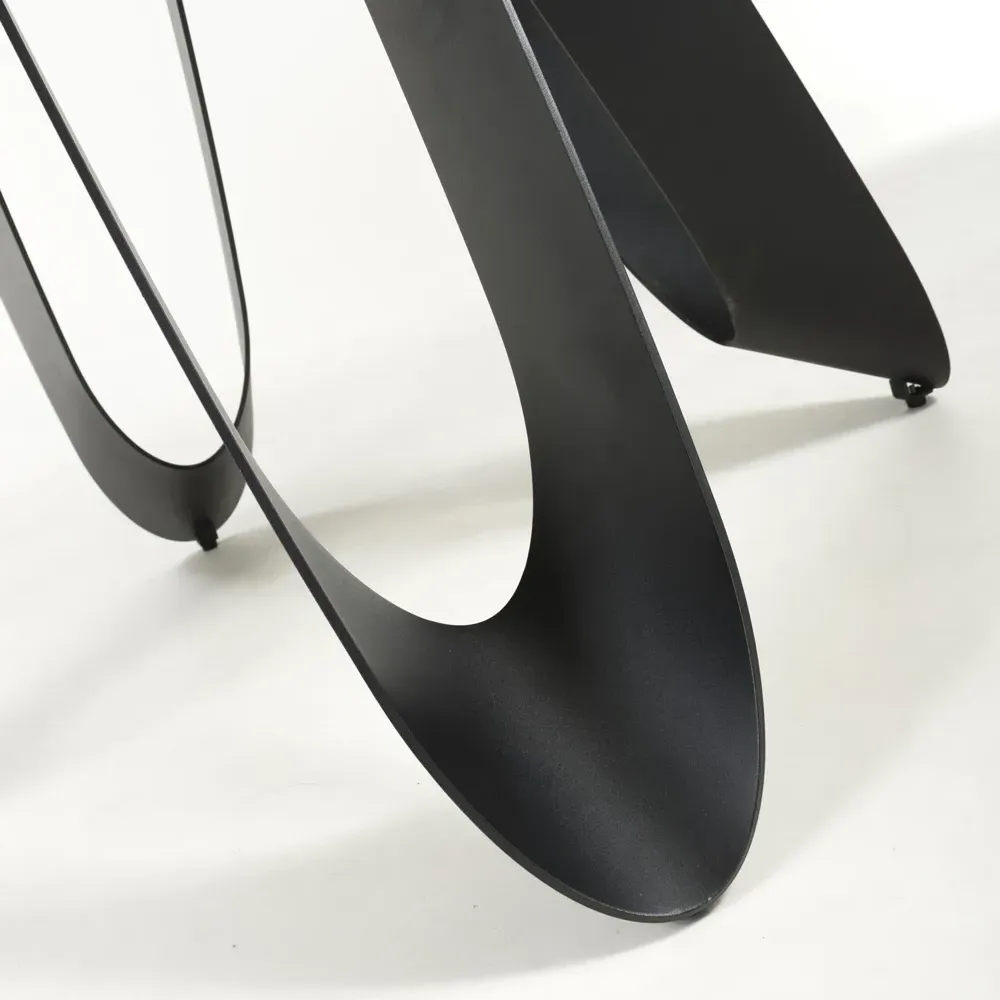 Osaka 4 Seater Round Dining Table - Green