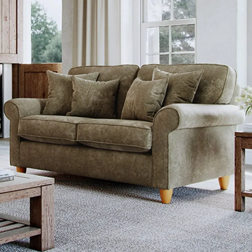 2-Seater Sofa - Green, Chenille image