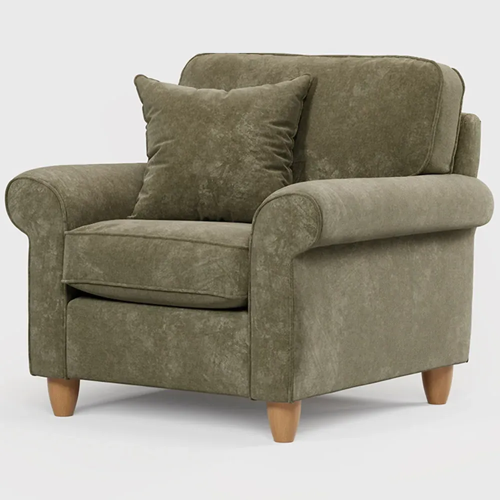 Glory Winter Moss Armchair - Green