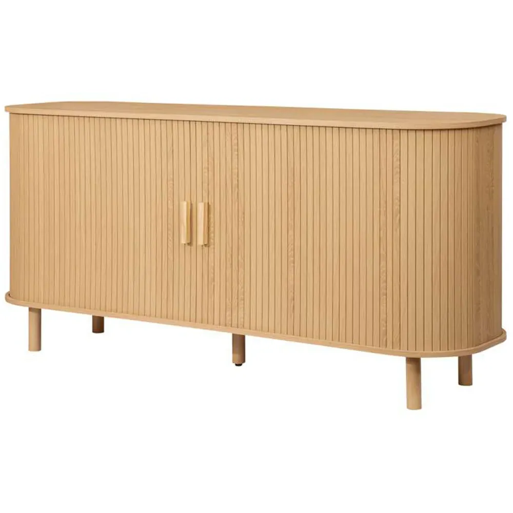 Birlea Axel 2 Door Fluted Sideboard - Brown