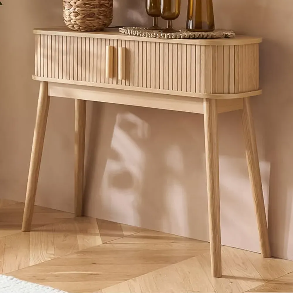 Birlea Axel Console Table - Oak image