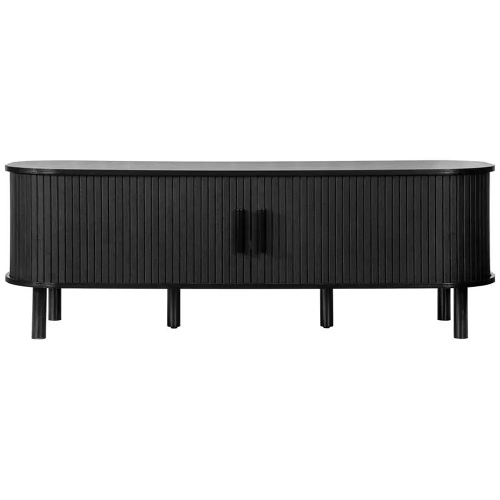 Birlea Axel Fluted TV Unit - Black