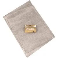 Pack of 4 Christmas Woven Glitter Place Mats - Red, Silver