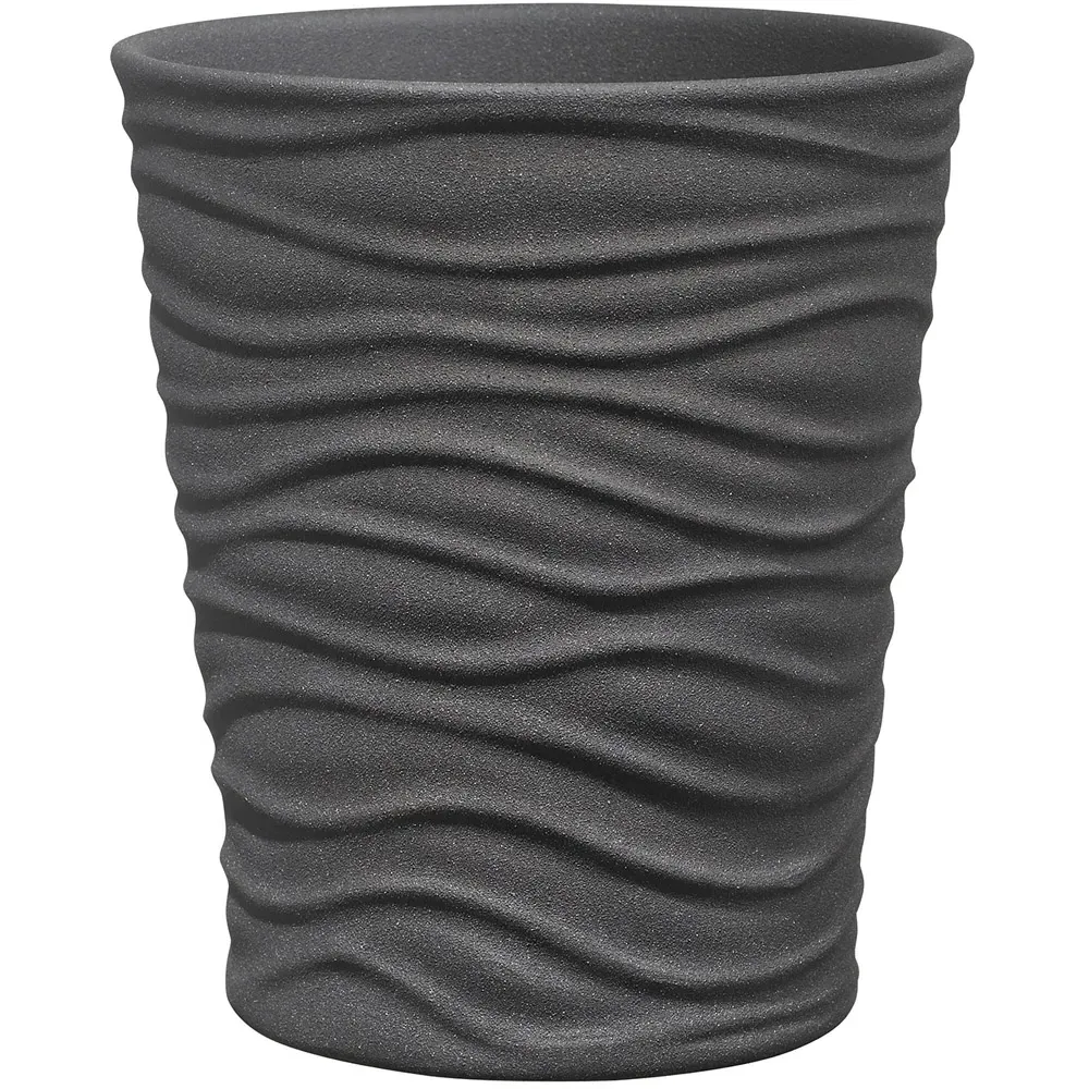 Sonora Ceramic Pot Cover - Anthracite image