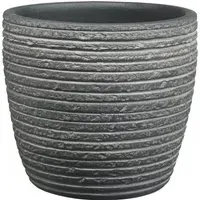 Porto 12cm Plant Pot - Anthracite