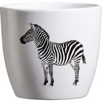 Safari Club Pot - White