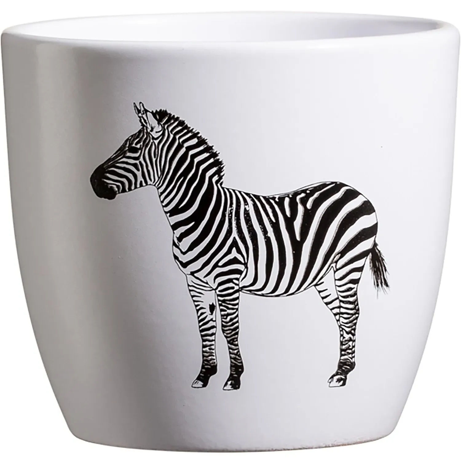 Safari Club Pot - White image