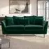 Avery 3-Seater Scatter Back Sofa - Green