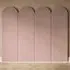 Cirrus Headboard Panel 4 Pack - Pink, Velvet