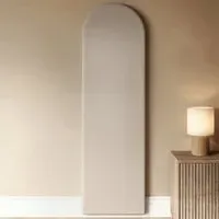 Cirrus Headboard Panel - Cream, Velvet