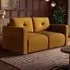 Wilfie 2-Seater Sofa - Mustard, Chenille