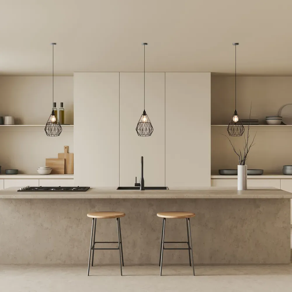 Elandor E27 Pendant Light - Black