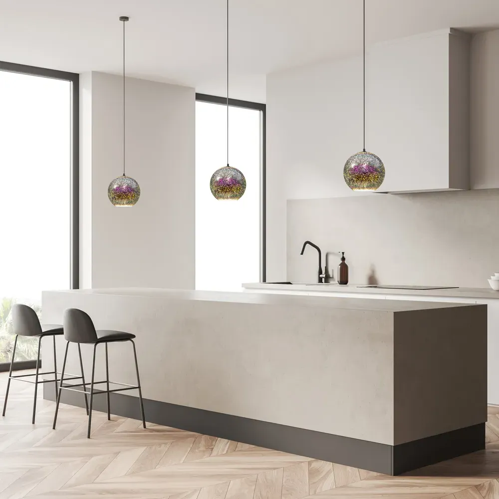 Melrose E27 Pendant Light - Multi