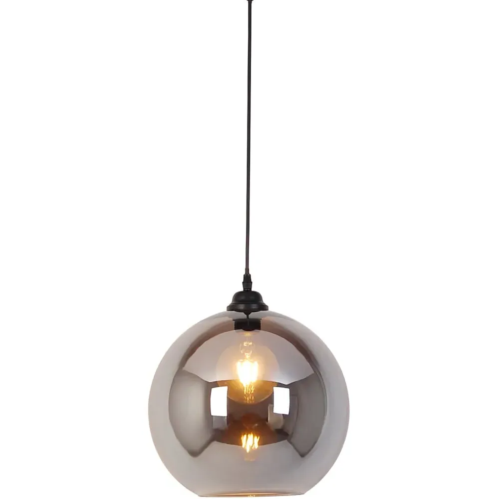 Nexa E27 Pendant Light - Smoky Black